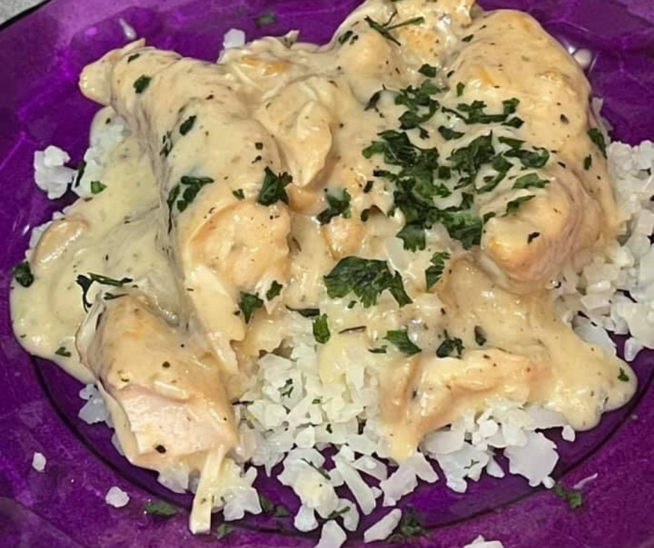 Chicken Marsala with Riced Cauliflower Recipe
