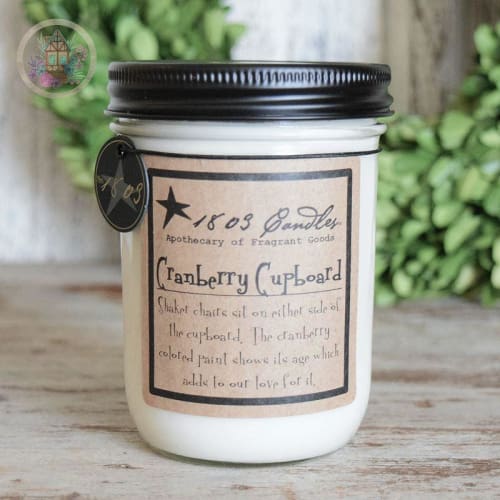 Cranberry Cupboard Soy Candle - Candles
